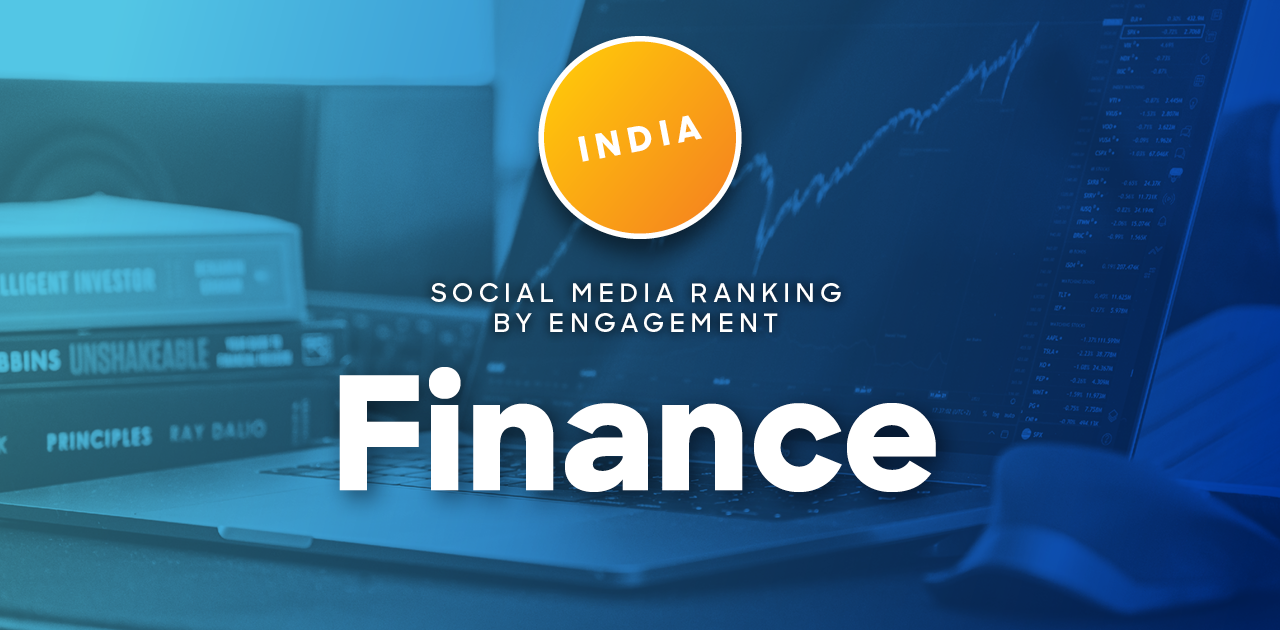 Finance Social Media Ranking by Engagement in India Comscore